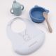 Plastikfreies Baby Geschirr-Set aus Silikon