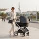 Kinderwagen Face Privé 2026 – Schwarz mit Glitzer
