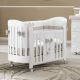 Ovales Babybett Lilli –  inklusive Matratze