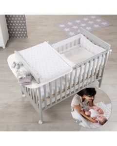 Babybett & Wickeltisch in einem - Homi Baby Space