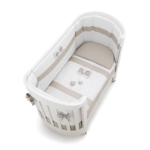 Bettgarnitur Lilli oval - 4-teiliges Set