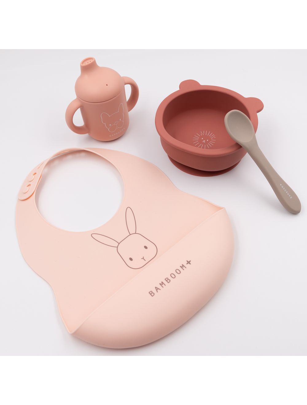 Plastikfreies Baby Geschirr-Set aus Silikon