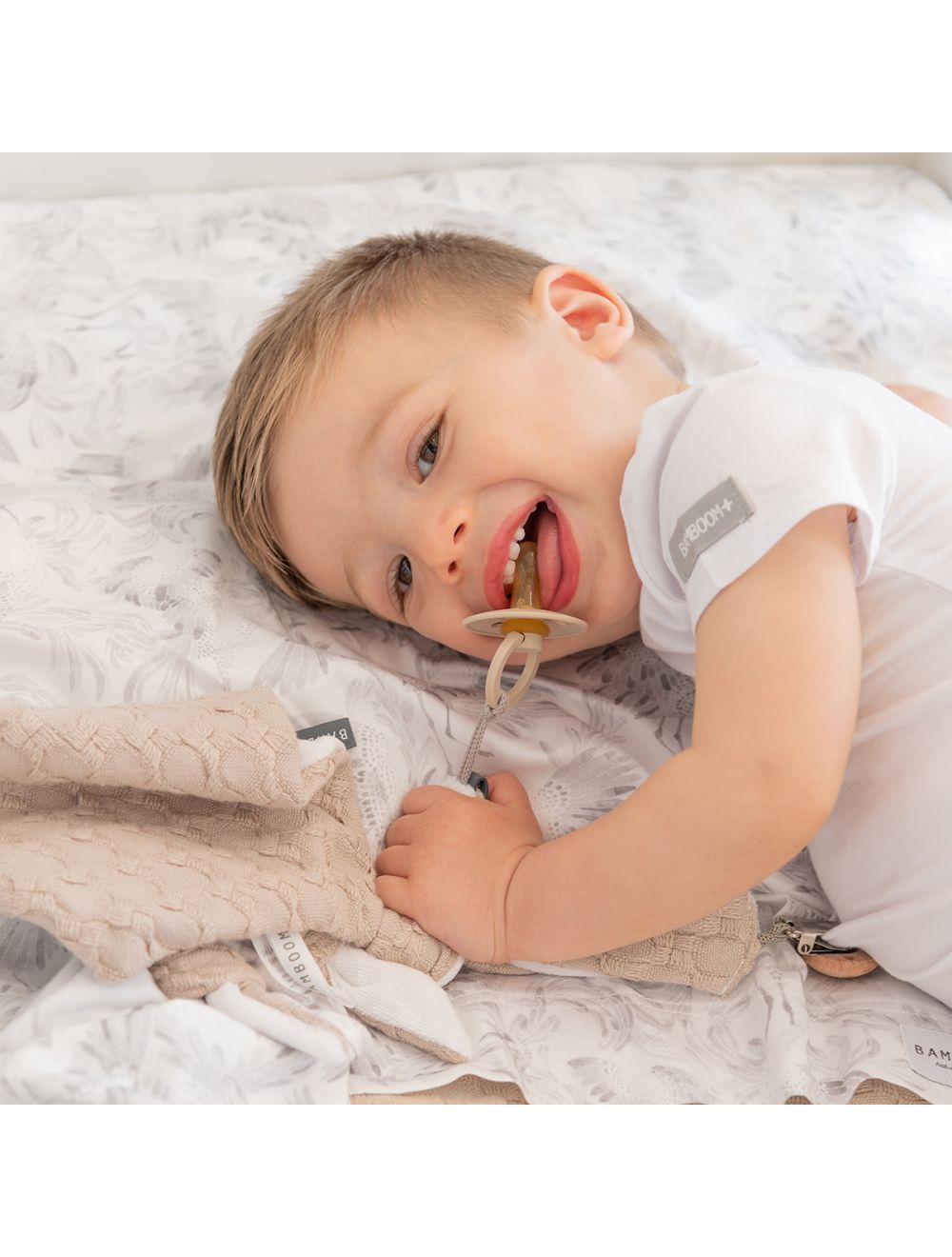 Bambus Baby-Body (kurzarm) Pure