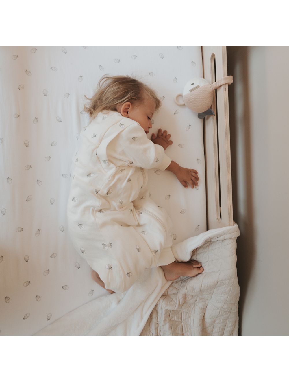 Babydecke aus Bio-Bambus mit Plsch